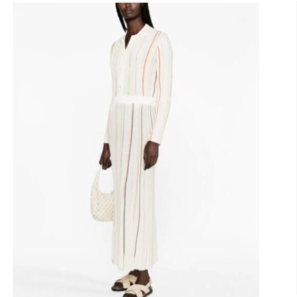 Sonia Rykiel striped pleated maxi skirt set - Picture 1 of 3